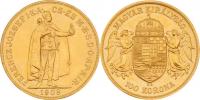 100 Koruna 1908 KB - novoražba