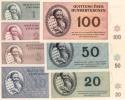 Kompletní sada 1 Koruna - 100 Korun