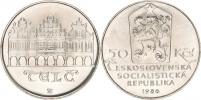 50 Kčs 1986 - Telč        kapsle