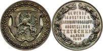 Stříbrná medaile 1888
