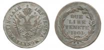 2 Lira 1801 - pro Benátky
