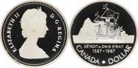 1 Dollar 1987 - Davis Strait