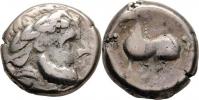 AR Tetradrachma - typ Kugelwange - hlava zprava