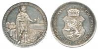 Medaile na korunovaci v Praze 1836