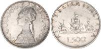 500 Lire 1958 R - Kolumbova loď KM 98