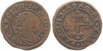 Cu Carlino (1/2 Seuldo) 1712