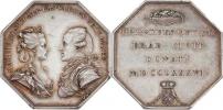 Nesign. - AR osmiúhelníková medaile 1786 - portréty