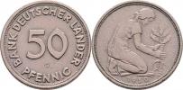 50 Fenik 1950 G - Bank deutsche Länder