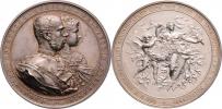 Scharff - AR medaile na památku sňatku 10.5.1881 -