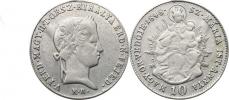 10 kr. 1848 KB       "RR"_nznatelná stopa po oušku