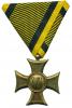Vojenský služební kříž 3. tř. pro poddůstojníky za "VI" let