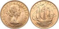 1/2 Penny 1967           KM 896