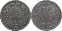 1 kr. 1863 E - Karlsburg      "RR"
