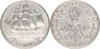 2 Zlote 1936 - plachetnice