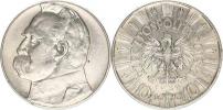 10 Zlotych 1939 - Pilsudski       "R"       Y. 29_zc. nep. hr.