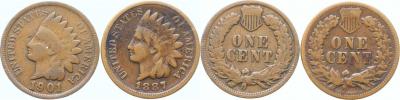 1 Cent 1887