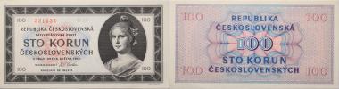 100 Kčs 1945