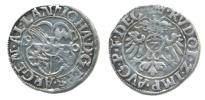 1/2 Batzen (2 Krejcar) 1590 s titulem Rudolfa II.