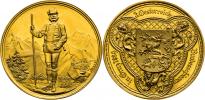 Zlatá medaile 1889 (4 Dukát)