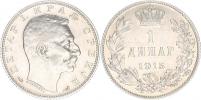 1 Dinar 1915          KM 25.1