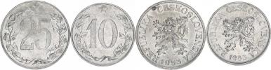 10 hal. 1953; +25 hal. 1953                2 ks