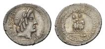 Mn. Fonteius C.f.  Denarius circa 85