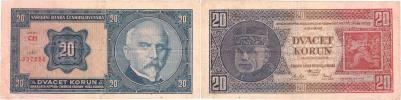 20 Koruna 1926