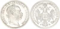 10 kr. 1868 b.zn.