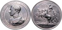 Lange - medaile na vítězství u Novary 23.3.1849 -