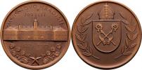Pamětní medaile na 700 let města 1279/1979 - radnice