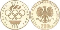 200 Zlotych 1976 - XXI. Olympijské hry