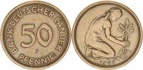 50 Pfennig 1949 D - Bank Deutscher Länder KM 104
