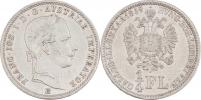 1/4 Zlatník 1859 E - větší označení nominálu