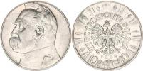 10 Zlotych 1936 - Pilsudski Y. 29