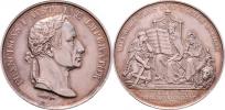 Loos a Koenig - AR úmrt. medaile 1835 - poprsí zprava
