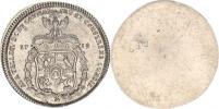Dukát 1719 - jednostranný Ag odražek         Morosini 1873   "RR"