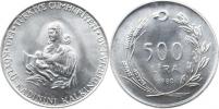 500 Lira 1980 - F.A.O.