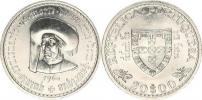 20 Escudos 1960 - 500. výr. úmrtí prince Henryho       KM 589   A
