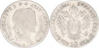 10 kr. 1836 A - FERDINANDVS    "R"