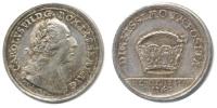 Medailka na volbu římského císaře 24.1.1742 ve Frankfurtu