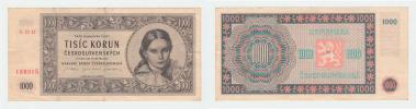 1000 Koruna 1945