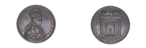 Oexlein - medaile ke korunovaci na římského krále 3.4.1764