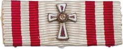 Červený kříž - miniatura kříže II.třídy - mírová