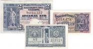 Řecko, 50 Lepta (1920), 1, 2 Drachmai 27.10.1917