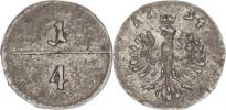 1/4 kr. 1754 b.zn.