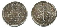 Menší korunovační žeton na římského krále 26.1.1690 v Augsburku