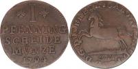 1 Pfennig 1794 MC           KM 995
