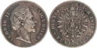 5 Mark 1876 D          KM 502