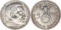 5 RM 1936 A - Hindenburg