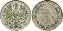 Stříbrná medaile 1886 (2 Zlatník)